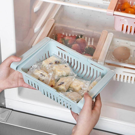 Adjustable Fridge Basket (Pack of 4)