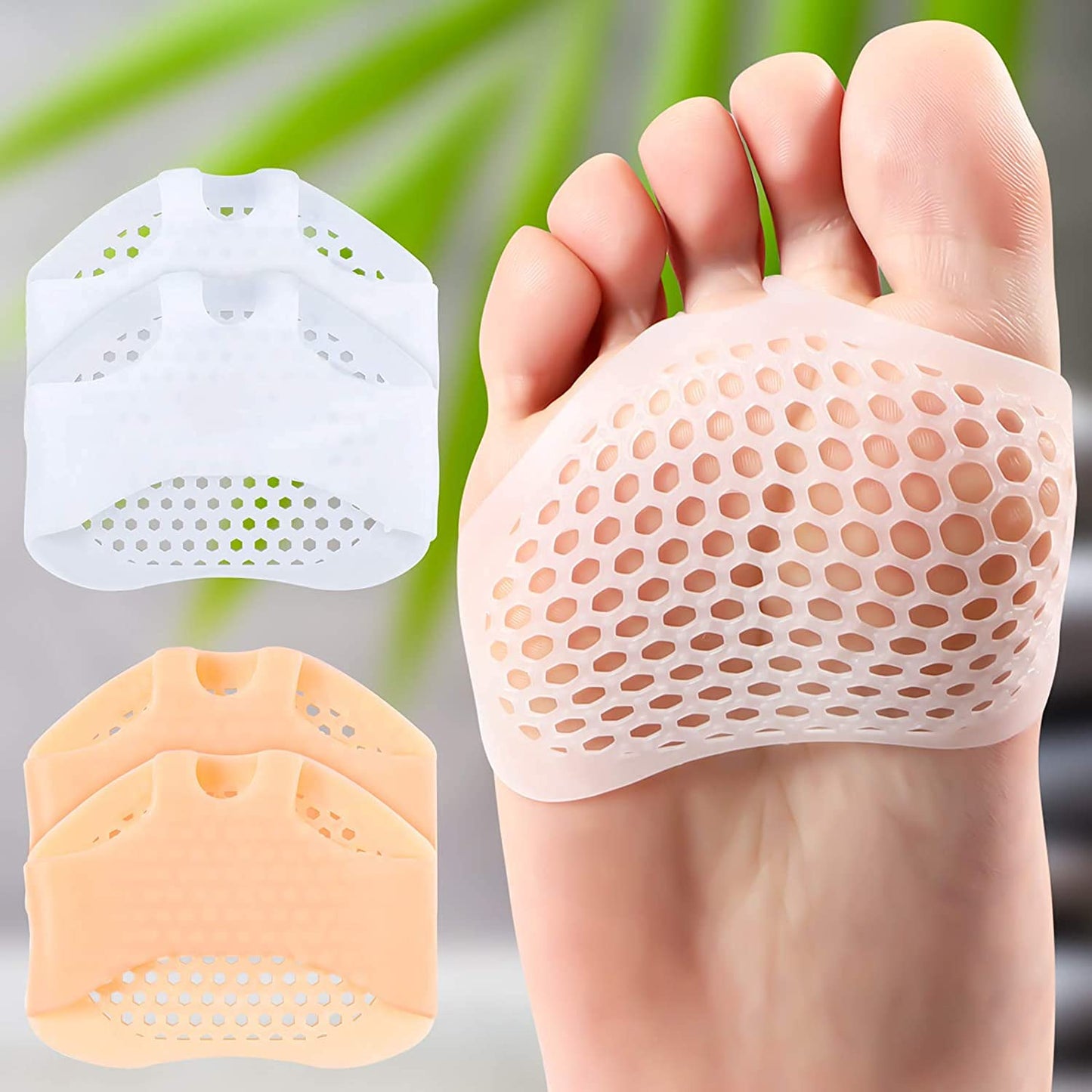 Silicone Insole Pain Relief Forefoot Pads