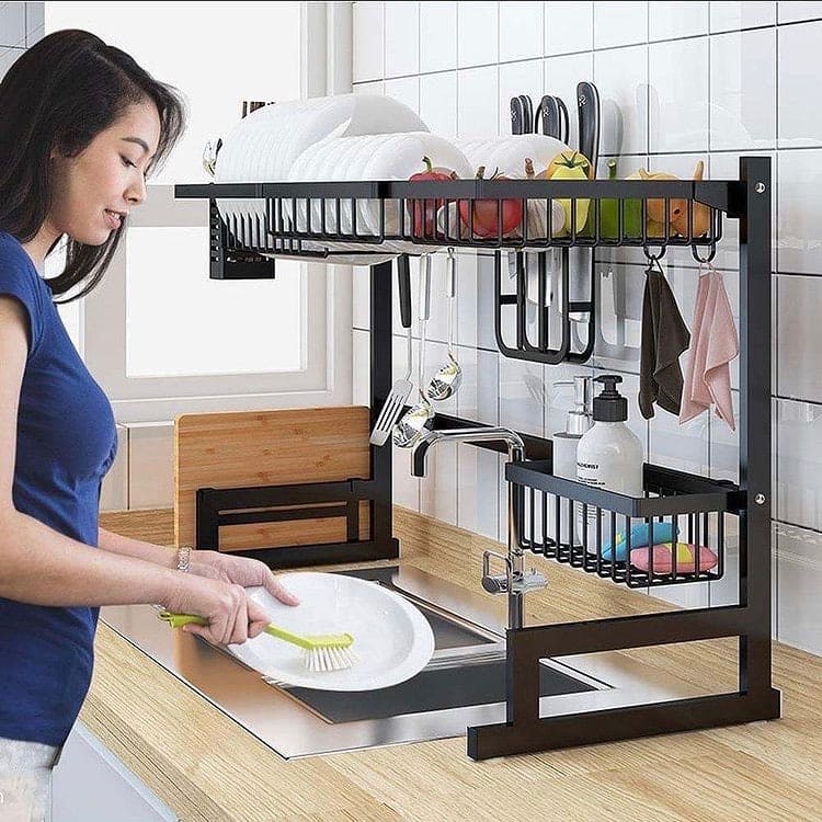 Kitchen Sink Organizer Rack