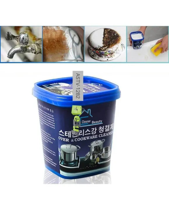 Powerful Stainless Steel Cookware Cleaning Paste