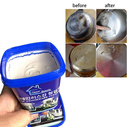 Powerful Stainless Steel Cookware Cleaning Paste
