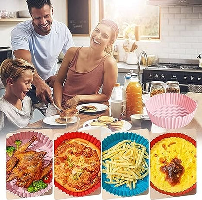 Silicone Air Fryer Baking Tray (Pack of 2)